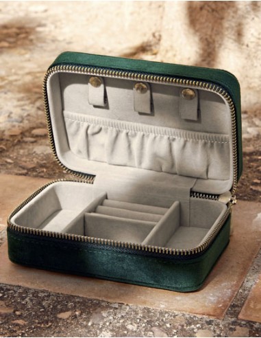 BAG-BG710-Velvet Travel Jewellery Box